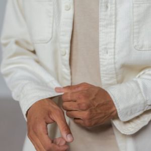 Shirt - Cream — No-Iron Fabric